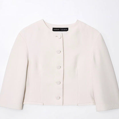 Women’s Waist-Cinched Single Breasted Blazer