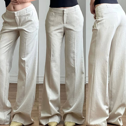 Women’s Low Waist Loose Casual Trousers
