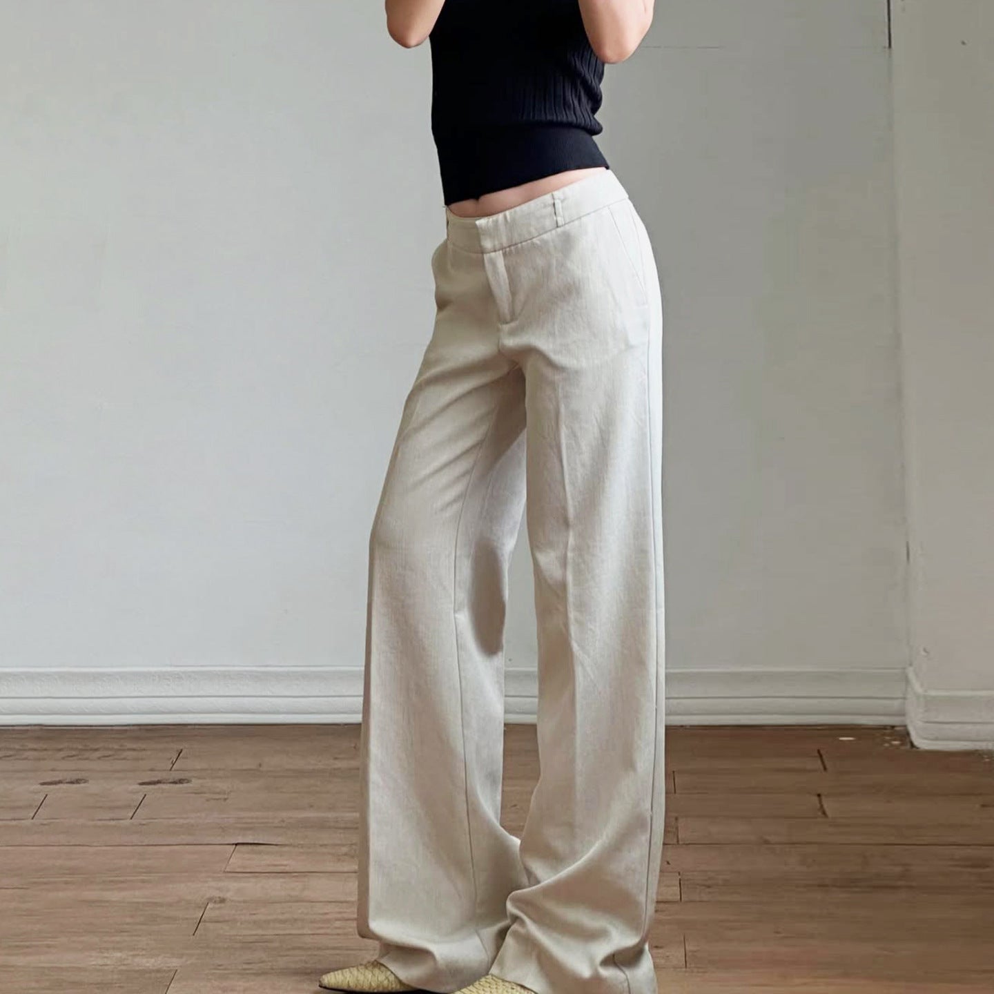 Women’s Low Waist Loose Casual Trousers