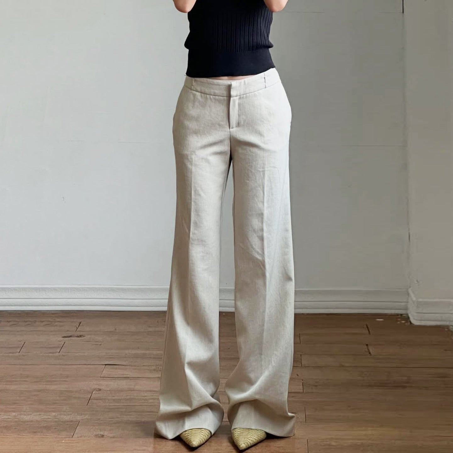 Women’s Low Waist Loose Casual Trousers