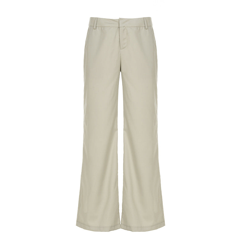 Women’s Low Waist Loose Casual Trousers