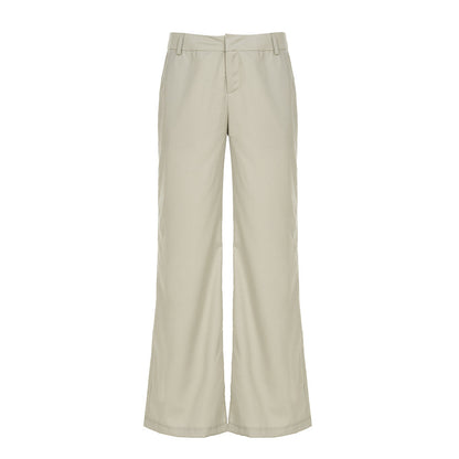 Women’s Low Waist Loose Casual Trousers