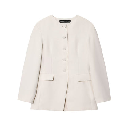 Women’s Waist-Cinched Single Breasted Blazer